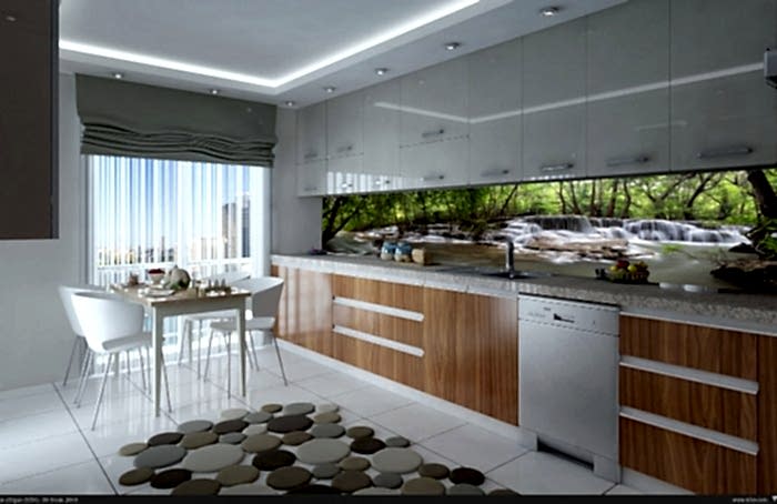 Transparan Gergi Tavan