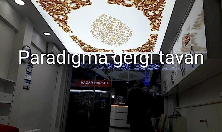Sirkeci Otel Gergi Tavan Çalışması