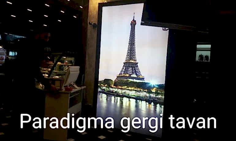 Küçükyalı Gergi Tavan Çalışması