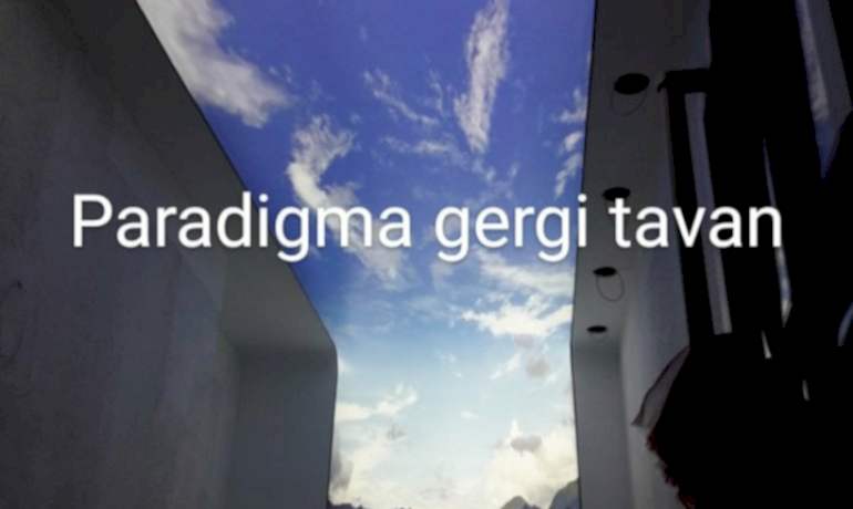 Kartal Gergi Tavan Çalışması